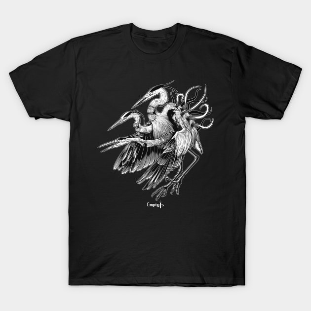 Heron T-Shirt by EmptyIs